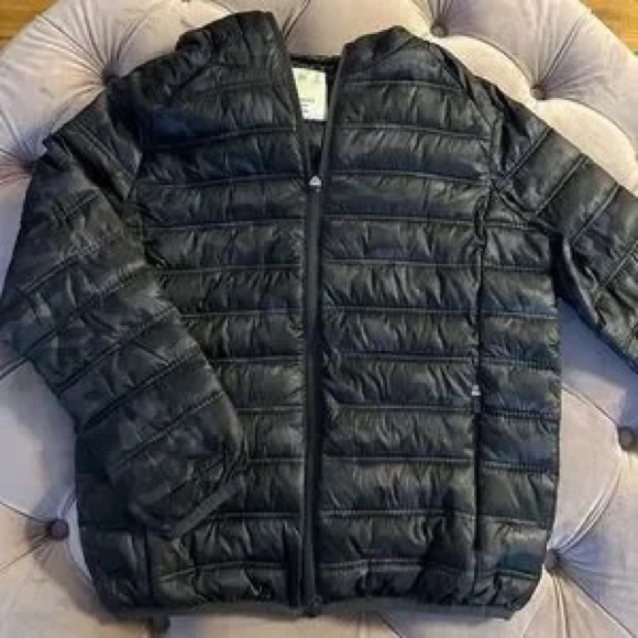 Other - Kids Black Packable Quilted Puffer Jacket - Unbranded